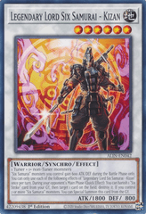 Legendary Lord Six Samurai - Kizan - ALIN-EN042 - Common - 1st Edition